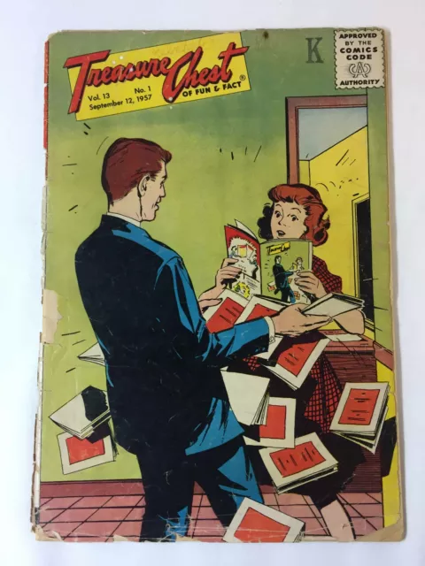 1957 Fumetto Treasure Giropetto Voltaggio 13 #1~ Ty Cobb