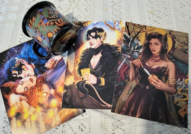 Owlcrate RARE A Cruel Prince Mug ** Includes Prints***