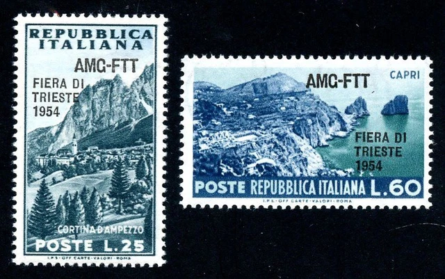 AMG Free Territory of Trieste (FTT) Scott 204-205 MNH
