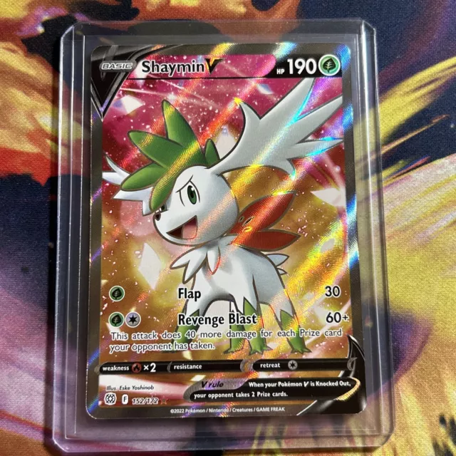 Shaymin V - 152/172 - Full Art Ultra Rare