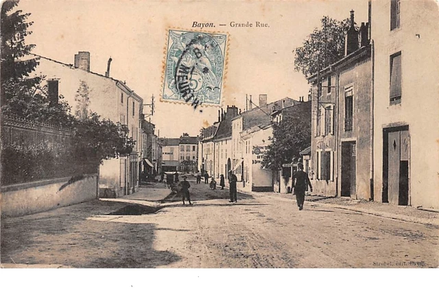 54 . n°205645. bayon. grande rue