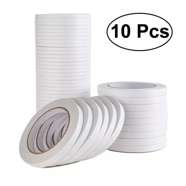 Beidseitig Klebeband DIY Kunst Handwerk Scrapbooking Büro Liefert Neu 10pcs