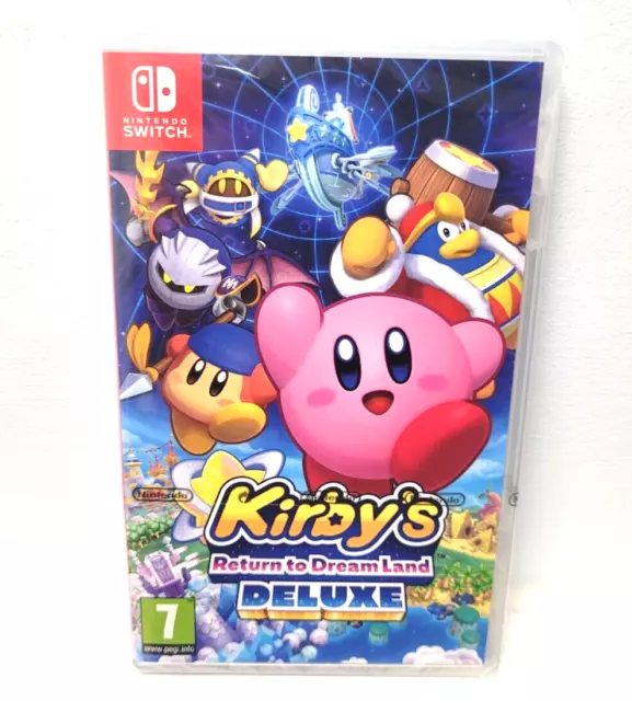 Nintendo Switch Kirby's Return to Dream Land Deluxe **BRANDNEU VERSIEGELT**