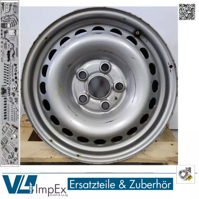 Originale WV T5, T6 Stahlfelge 6,5Jx16 Zoll ET51 LK120 7F0601027 Silber