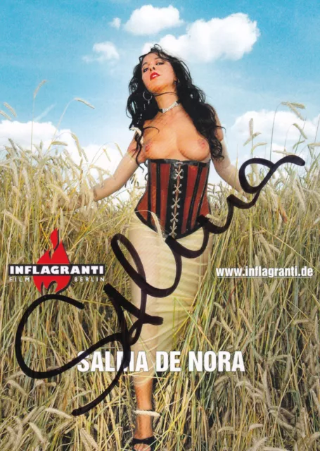 Autogramm - Salma De Nora