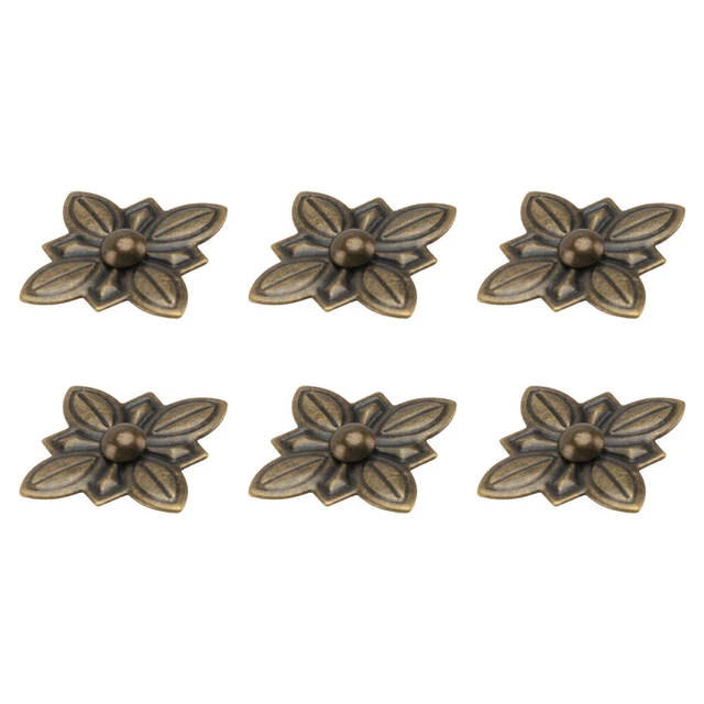 6 Sets Fleur Goupilles De Tapisserie D'ameublement Chaise Vintage Suite