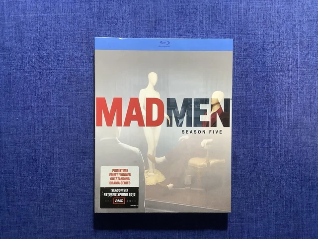 MAD MEN: SEASON Five (Blu Ray) Slipcover Brand New Sealed