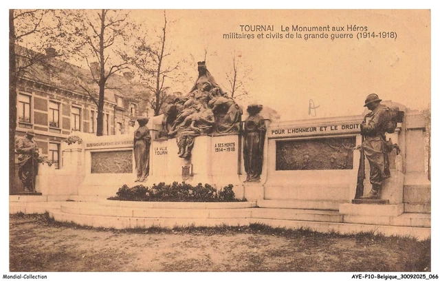 CPA BELGIQUE TOURNAI Monument Francais EUR 3,00 - FR