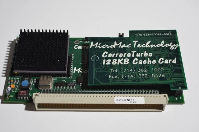 MICROMAC CARRERA040 68040 Accelerator Card w/ Cache for MICROMAC CARRERA040 68040 Accelerator Card w/ Cache for