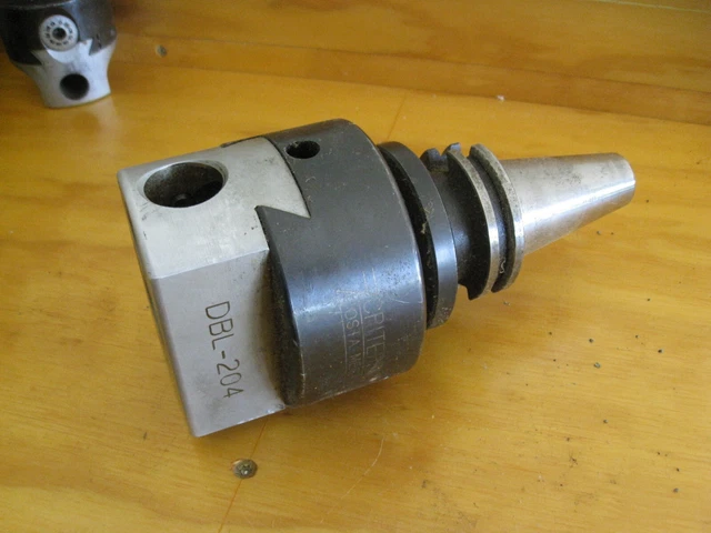 CRITERION DBL 204 1" CAPACITY BORING HEAD W/ CAT40 Lyndex Adapter