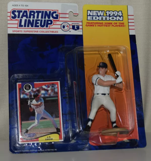 1994 Starting Lineup 68332 - J T Snow * California Angels 1 - Mlb Slu