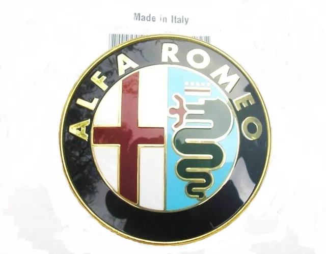 ALFA ROMEO GTV & SPIDER (95 to 02)  NEW FRONT GRILLE BADGE EMBLEM  made in italy