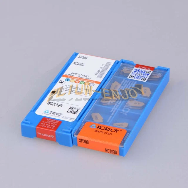 New 10pcs Korloy SP300 NC3030 CNC Carbide Insert