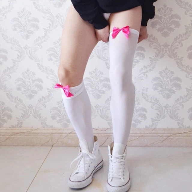 Chaussettes homme bas ruban sexy cuisse genou long club porter string lingerie