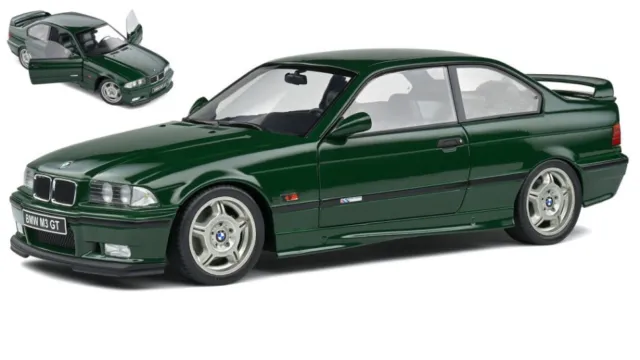 Solido BMW E36 COUPE' M3 GT 1955 BRITISH RACING GREEN 1:18