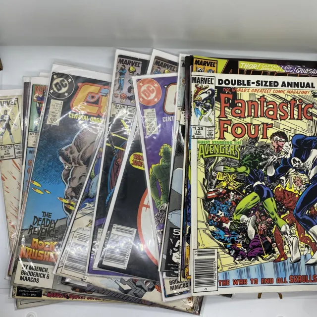 19 Comic Book Lot Marvel Avengers Wolfpack Transformers The Punisher DC Comics