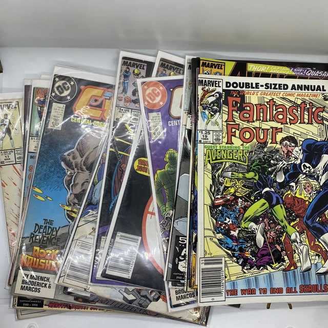 19 Comic Book Lot Marvel Avengers Wolfpack Transformers The Punisher DC Comics
