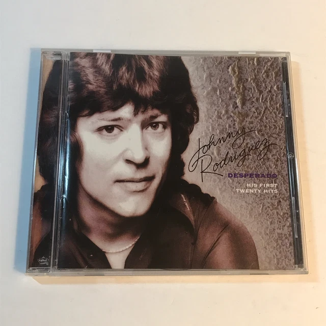 Johnny Rodriguez: His First Twenty Hits Texas 70’s Outlaw Country Desperado