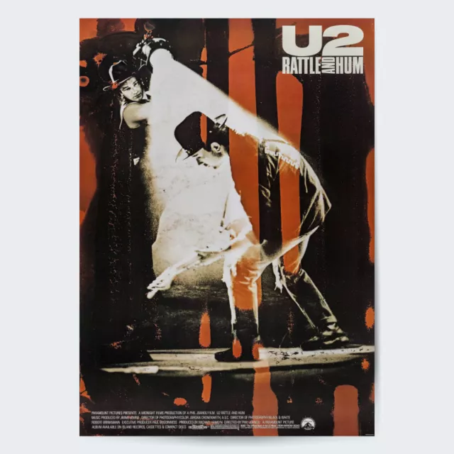 U2 Rattle and Hum Fine Art Movie Poster