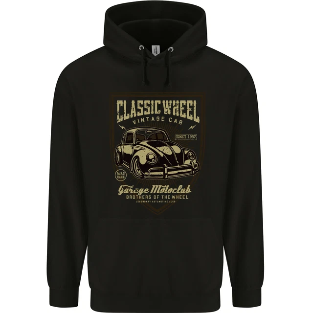 Classic Wheel Motorcycle Motorbike Biker Childrens Kids Hoodie
