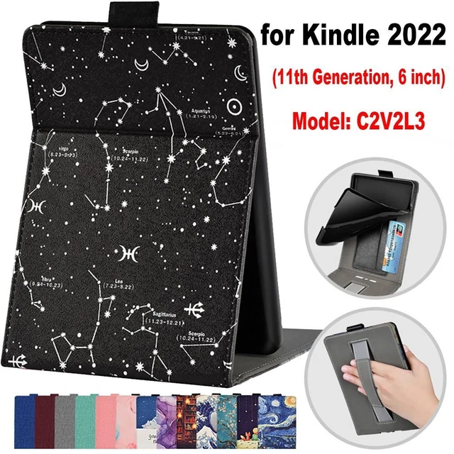 Card Holder Smart Cover Protective Shell for Kindle 2022 C2V2L3 Home Office