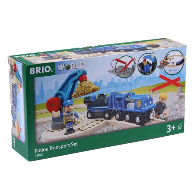 BRIO Polizei Goldtransport-Set (33812) (2. Wahl)