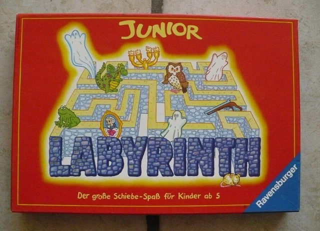 Labyrinth Junior, Schiebespiel Legespiel, 1–4 Personen, ab 5 Jahre, Ravensburger