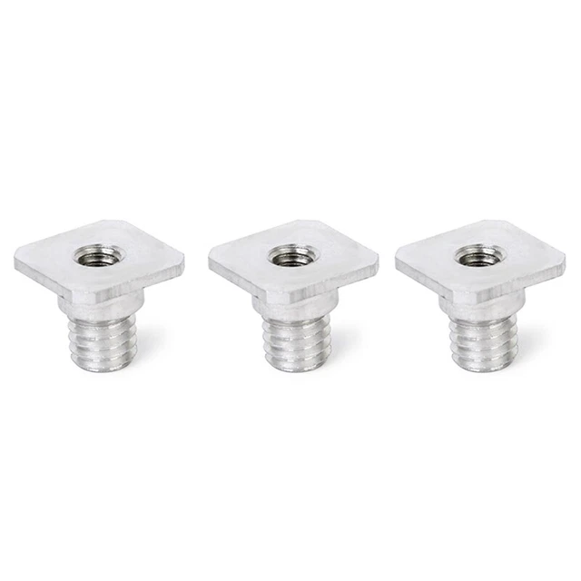 Adaptador de tornillo de conversión 3X 1/4 3/8 Femenino Menennich para trípode Unb K1E5
