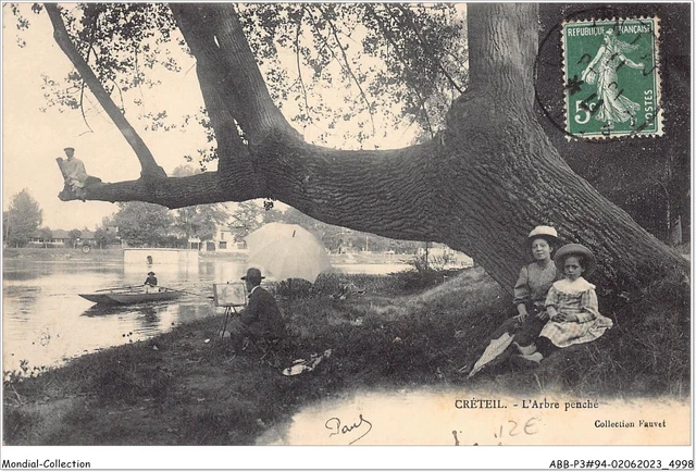 ABBP3-94-0267 - CRETEIL - l'arbre penché