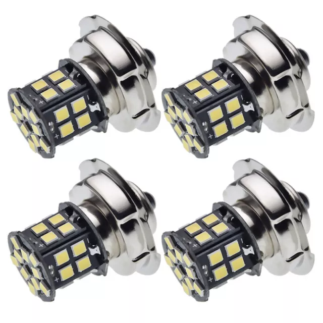 P26S 2835 30 LED DC 6V/12V Motocicleta Faro Lámpara Frontal Globus Blanco