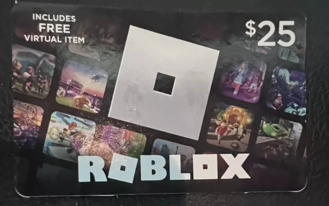 Roblox $25 Gift Card - [Digital] + Exclusive Virtual Item