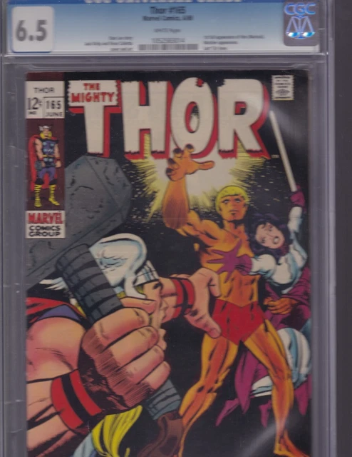 Thor (The Mighty) # 165 Cgc 6.5  *Key*