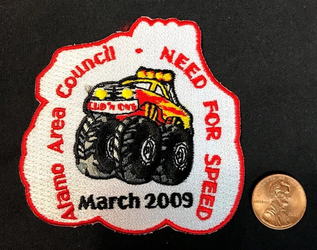 Alamo Area Council Oa Lodge 60 Aina Topa Hutsi Need For Speed March 2009 Patch