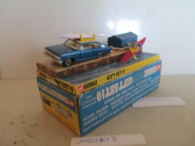 Corgi Toys Gift Set GS10 - Marlin Rambler Avec Kayaks - Échelle 1:43 (occasion)