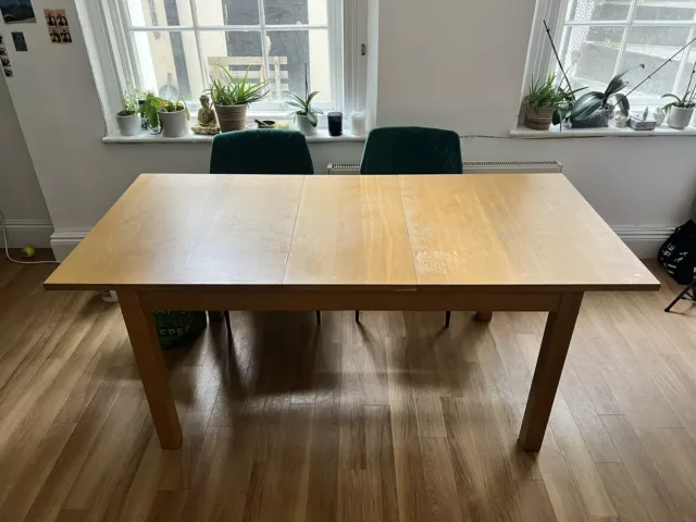 IKEA DINING TABLE Used. Seats 6 10 People. 140 220 Cm Length extendable 40.00 PicClick UK
