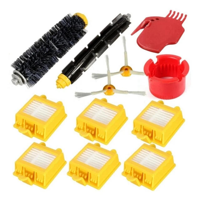 Kit Accessoires Pour IRobot Roomba Plus 405/505 (20 Pièces) - Brosses, Filtres, Sacs, Lingettes De Rechange - 8