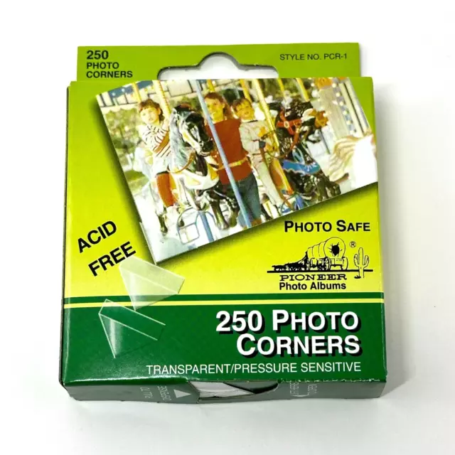 Photo Corners Boxed 250-pkg-black