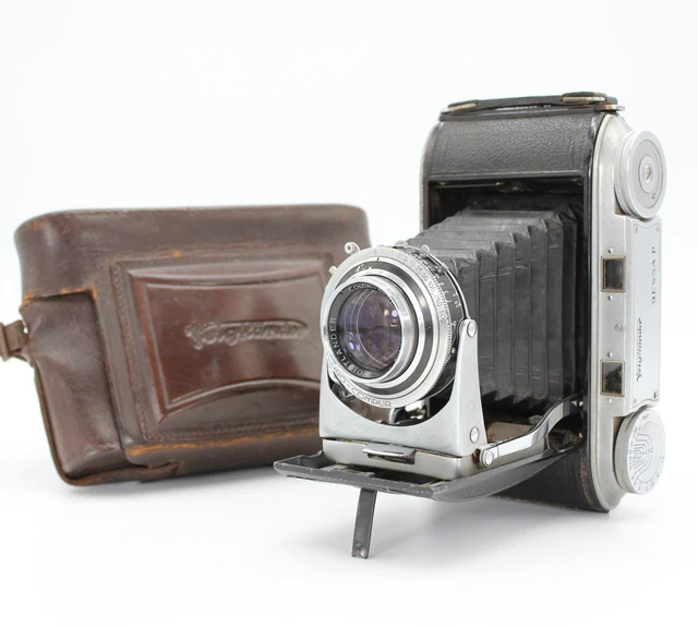 Appareil Photo Argentique Voigtländer 6x9 Rollfilm Avec Obturateur Compur