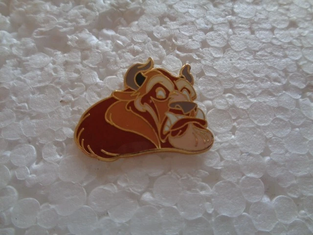 Lapel Pin Reverse BEAUTY AND THE Beast Disney issued signed reverse Vintage metal lapel ...