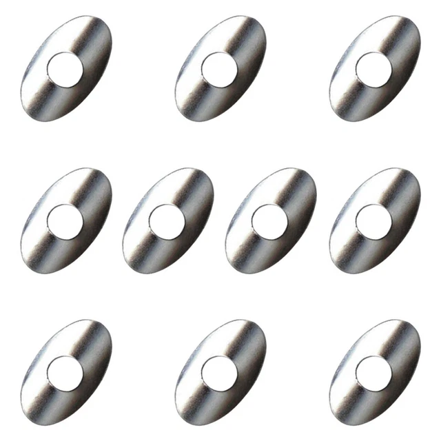 10X RONDELLE DE RAYON ROUE VELO 13G 14G OVALE RENOVATION JANTE
