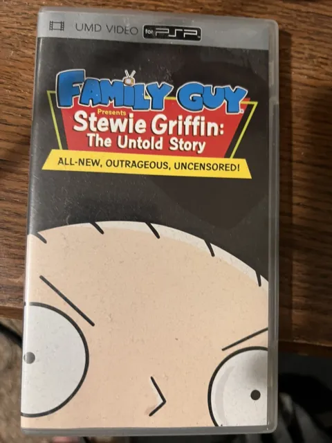 Family Guy Presents Stewie Griffin The Untold Story UMD video movie for Sony PSP