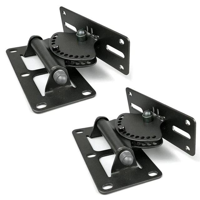 2 x supporto a parete supporto a soffitto altoparlante supporto a parete inclinazione rotazione SH9V6