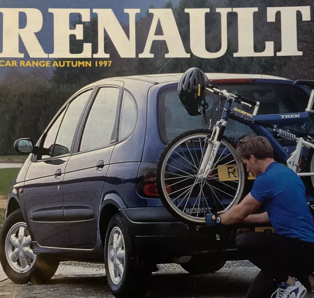 Renault Range UK Brochure Autumn 1997 Spider Clio Megane Laguna Scenic Espace