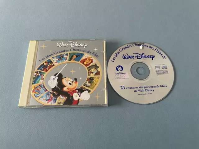 CD - WALT Disney Les Plus Grandes Chansons Des Films EUR 3,00 - PicClick FR