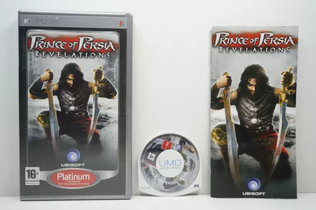 Prince of Persia Revelations PlayStation Portable PSP Game, Case, Manual