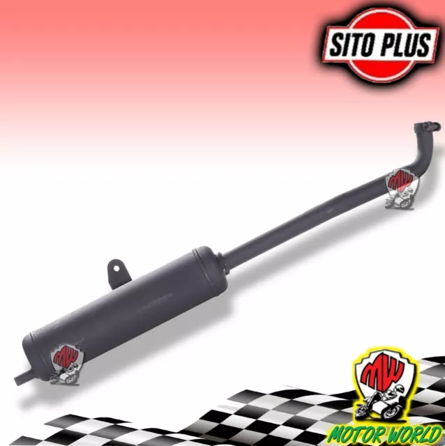 Schalldämpfer Sito Version Plus Sport Leistung 0249 Piaggio 50 Si Boss K2 FL2