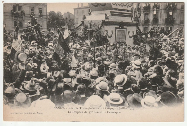 NANCY - CPA 54 - Vie Militaire - Rentrée du 20eme Corps d' Armée Juillet 1919 15