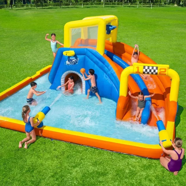 Aire de Jeux Aquatique Enfants Gonflable Super Speedway Bestway 53377