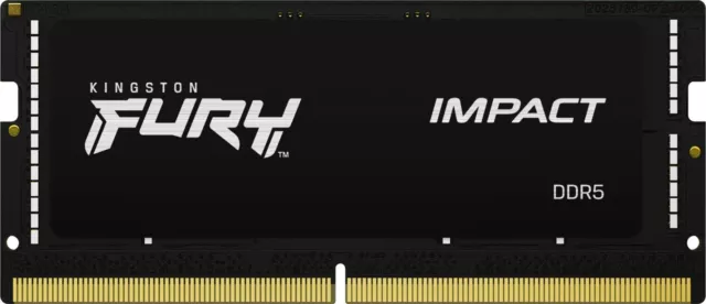 Kingston FURY Impact SO-DIMM 32GB, DDR5-5600, Arbeitsspeicher schwarz