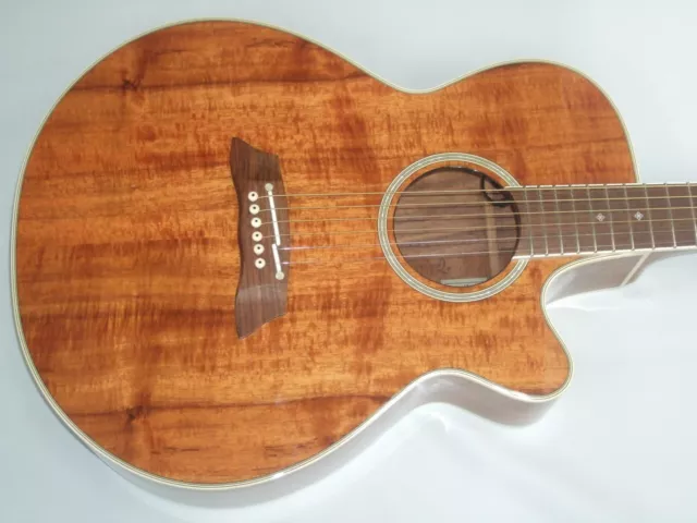 TAKAMINE PTU 108KN Acoustic electric guitar w/Hard case F/S